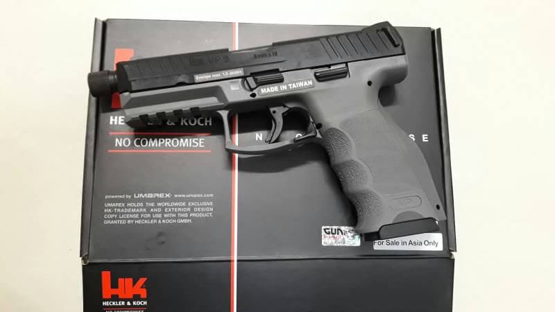 New.HK vp-9 เฟรมเทา สไลด์ดำ HK 45 CT ราคาพิเศษ