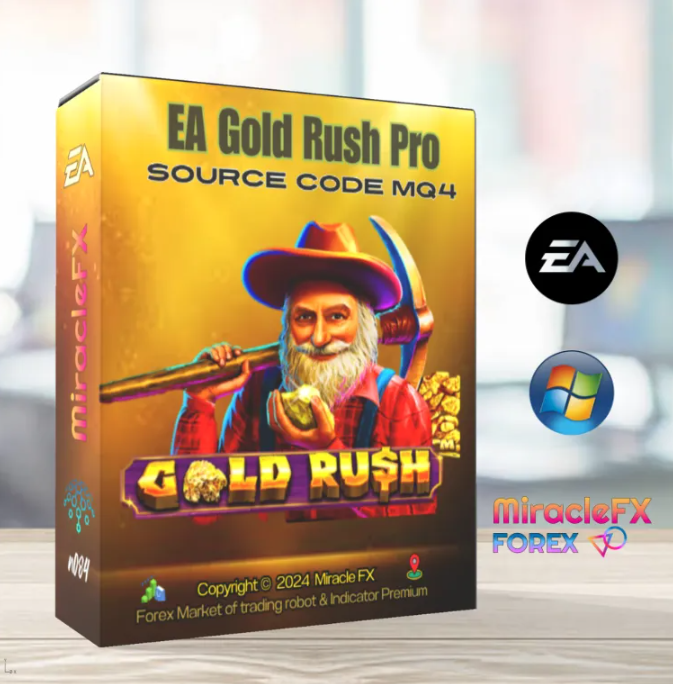 โปรแกรมเทรด Forex EA Gold Rush Pro MT4 Source Code MQ4