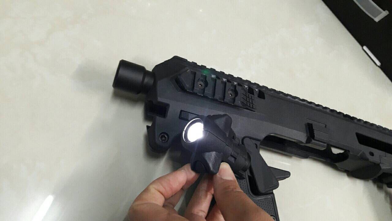 New.Micro roni for Glock ชุด advance kit มีไฟฉายมาพร้อม สำหรับ ปืนสั้น GLOCK17 , 19 , 23 , 25 , 32 ราคาพิเศษ