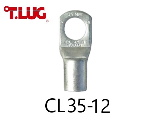 หางปลารุ่นหนาทรงยุโรป แบบท่อ CL 35-12 TLUG ใช้กับสาย 35 sq.mm (50 ชิ้น/ห่อ)