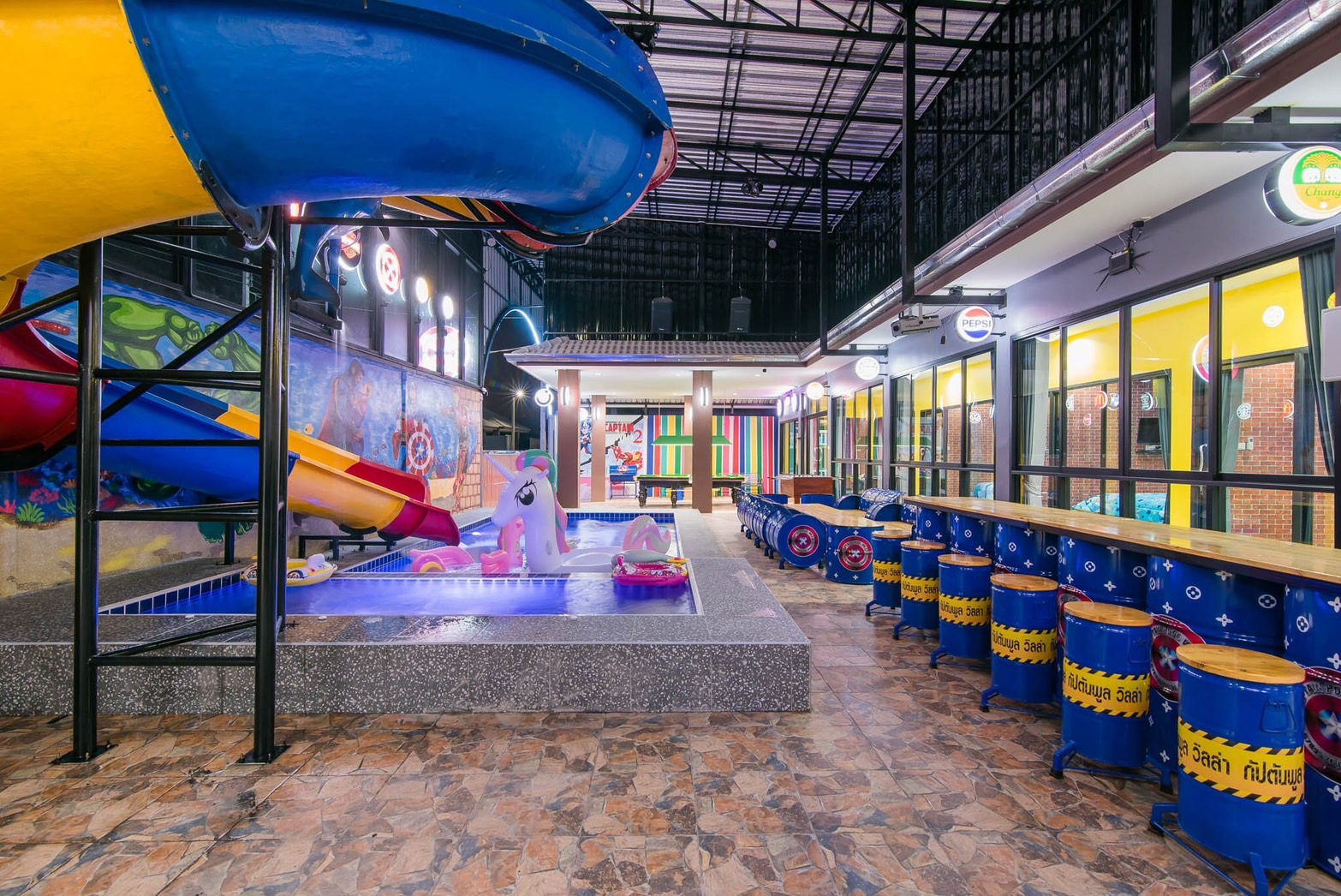 HR8005 บ้านพักชะอำ บ้านมาเวลล์ พูลวิลล่า V.2