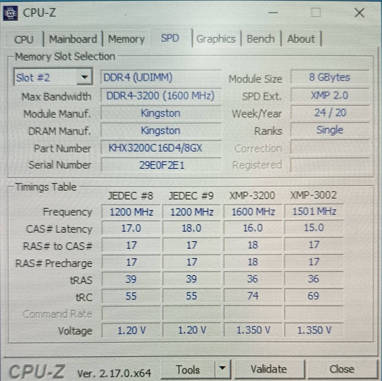 RAM PC DDR4 (3200) 16GB 8GBX2 FURY HYPER X RGB ประกัน J.I.B LT.