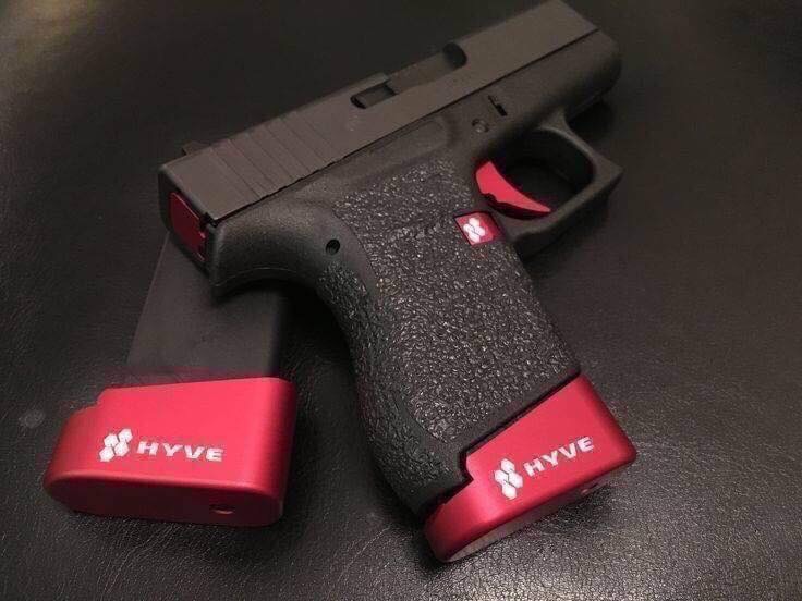 https://youtu.be/VsWr5B01xGQ New.ส้นแม็ก+2 Glock 26 / Glock 43 ยี่ห้อ HYVE มี3สี ราคาพิเศษ