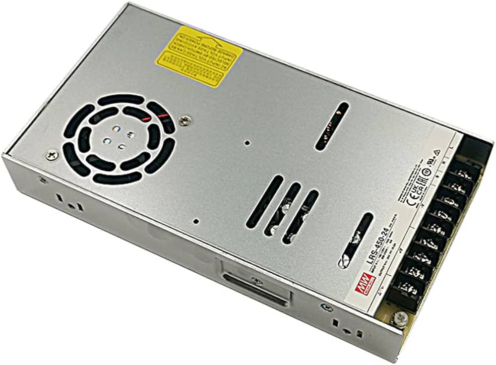 POWER SUPPLY LRS-450-24 MEANWELL พาวเวอร์ซัพพลาย 18.8A 24VDC