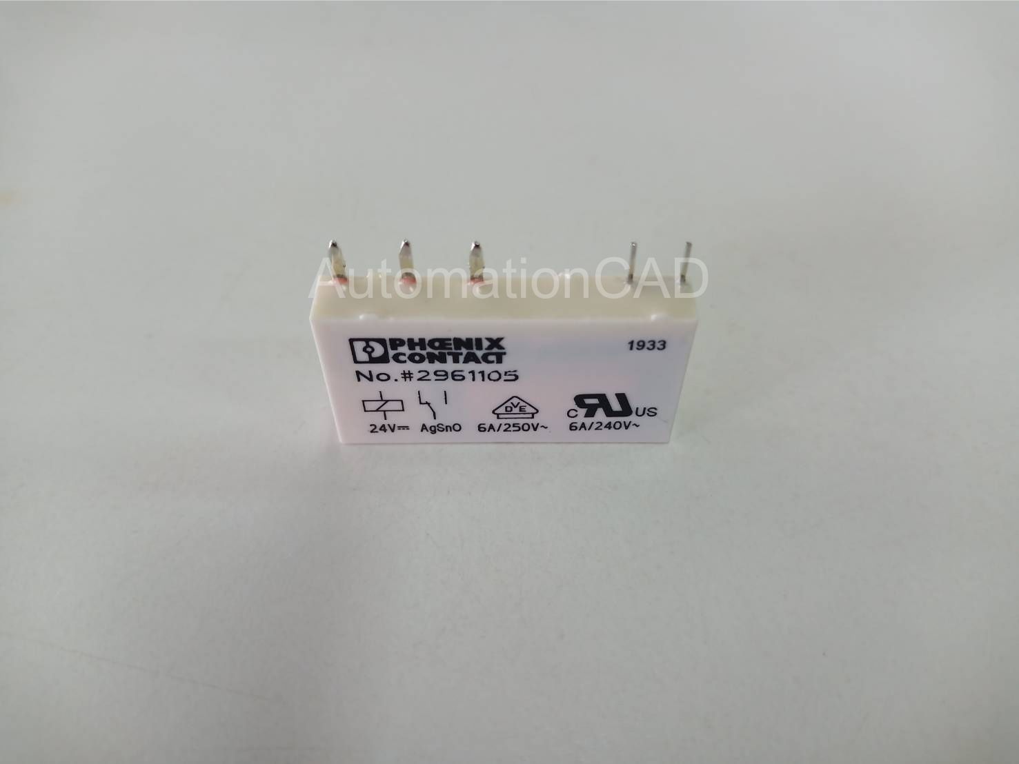 รีเลย์ ฟีนิกซ์คอนแทค Relay PHOENIX CONTACT รีเลย์ 2961105 REL-MR- 24DC/21