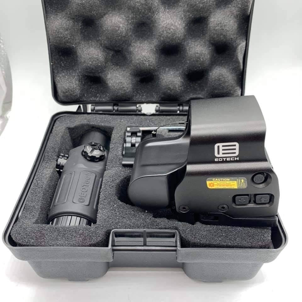 (clapping hands)สินค้าเข้ามาใหม่ค่ะ (fire)Set Eo-Tech 558 + ซูมหลังดอท รุ่น G33(fire)(ไฟ) 1 ชุด ประกอบด้วย 1. ดอท Eo-Tech ⚡️เป้าเป็นแบบ Holo-Graphic ปรับได้ 2 สี คือ สีแดง และ สีเขียว ⚡️ตัวเป้าปรับความเข้มของแสงได้ ⚡️ขาจับรางเป็นแบบปล
