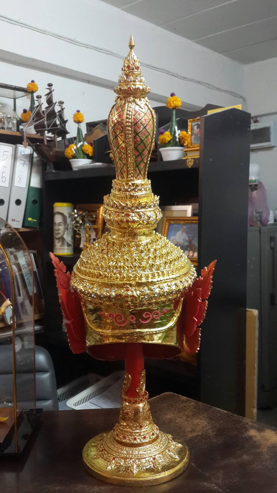 ท้าวเวสสุวรรณ ขนาดครอบ