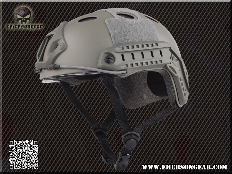 New.หมวกยุทธวิธี Helmet/Protective Pads >> Helmet >> EMERSON FAST Helmet/Protective Goggle PJ Type สีดำ สีทราย สีเทา สีมาดิเคม ราคาพิเศษ