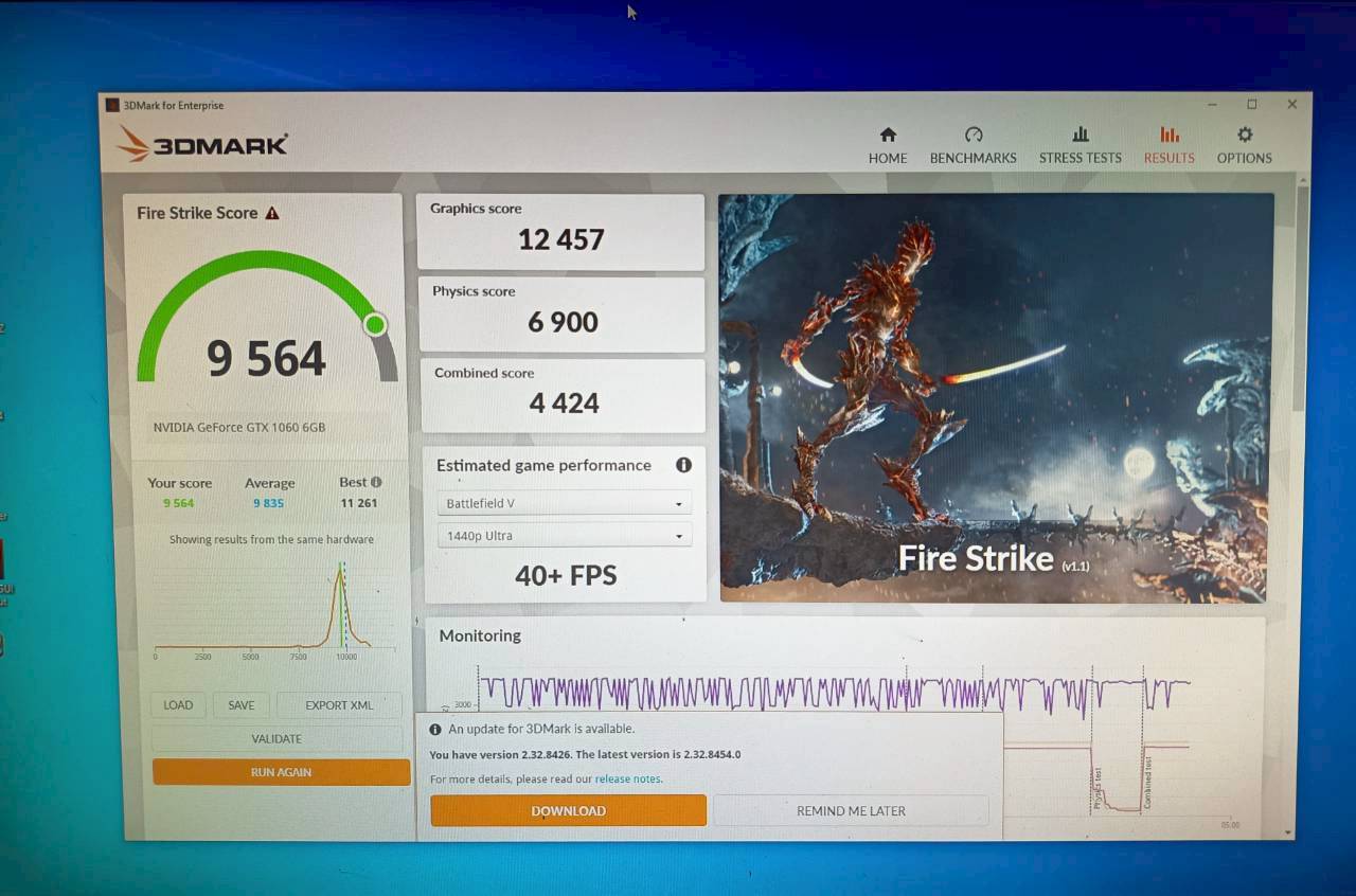 GTX 1060 GDDR5 6GB 192bit ประกัน 2 เดือน