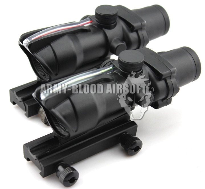 Trijicon ACOG TA31 Style 4x32 Scope Red Illuminated Auto Brightness (BK)