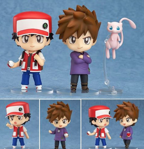 พร้อมส่ง Nendoroid Pokémon Trainer Red & Green