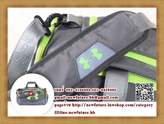 (สินค้าหมดแล้วค่ะ)B-0034กระเป๋าunder armour Sports bag Gym Bags สีดำ กระเป๋าฟิตเนส กีฬา เดินป่า