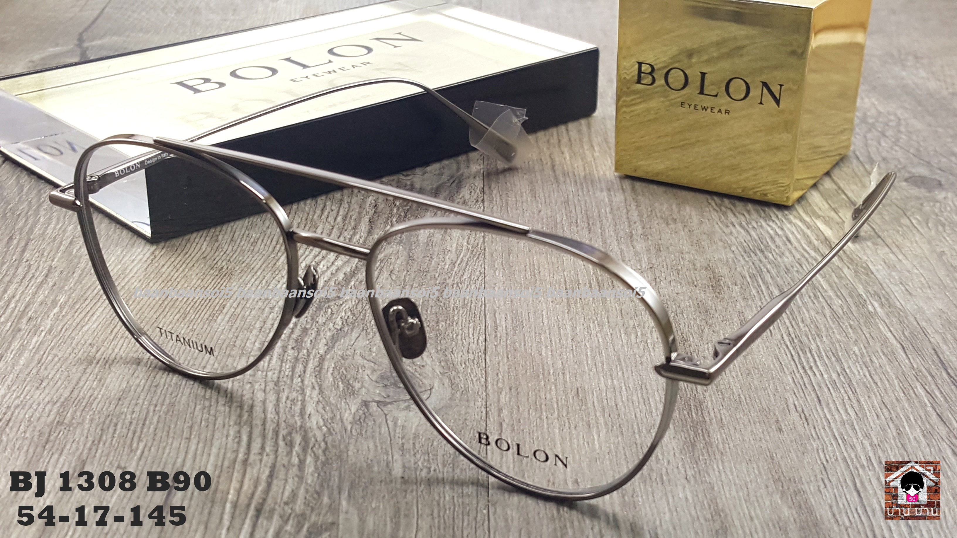 Bolon BJ 1308 B90 โปรโมชั่น กรอบแว่นตาพร้อมเลนส์ HOYA ราคา 3,890 บาท