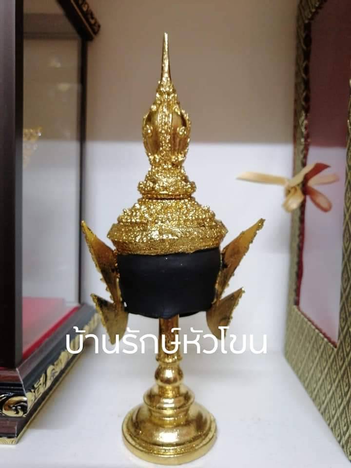 พระแม่กาลี ขนาดกลาง งานละเอียด เรซิ่นปิดทอง พร้อมฐานปิดทอง