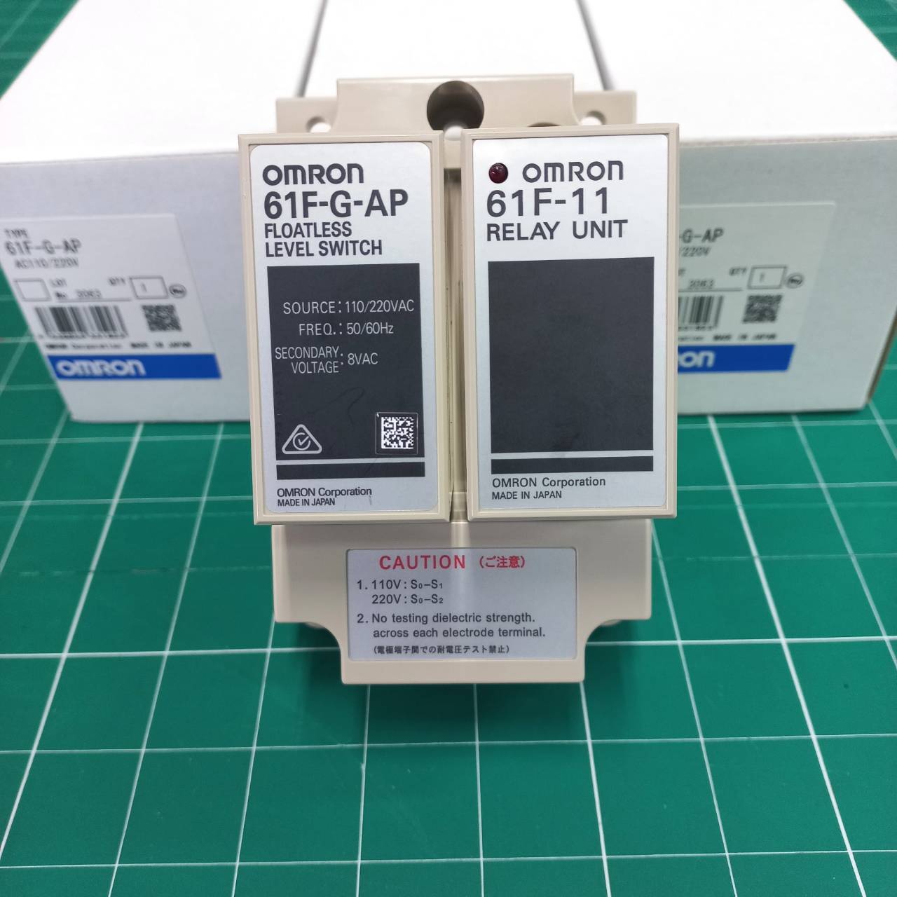 โฟลทเลส OMRON 61F-G-AP 220VAC อุปกรณ์ควบคุมระดับน้ำ Floatless level switch