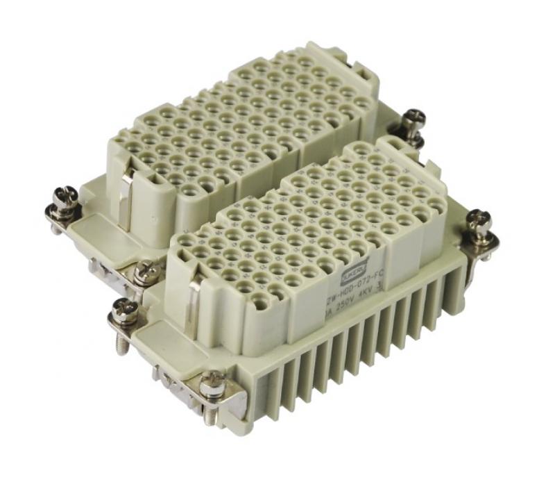 INSERT HDD-144-FC FEMALE ตัวเมีย 144P ไส้แกนใน CONNECTOR ปลั๊ก สัญญาณ อุตสาหกรรม