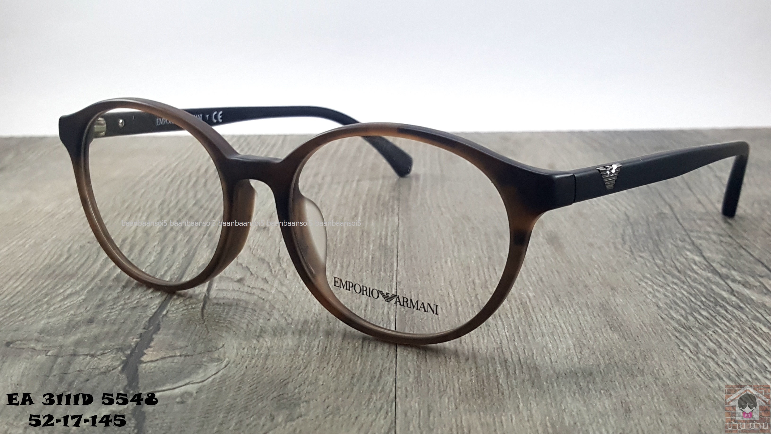 Empoiro Armani EA 3111D 5548 โปรโมชั่น กรอบแว่นตาพร้อมเลนส์ HOYA ราคา 4,400 บาท