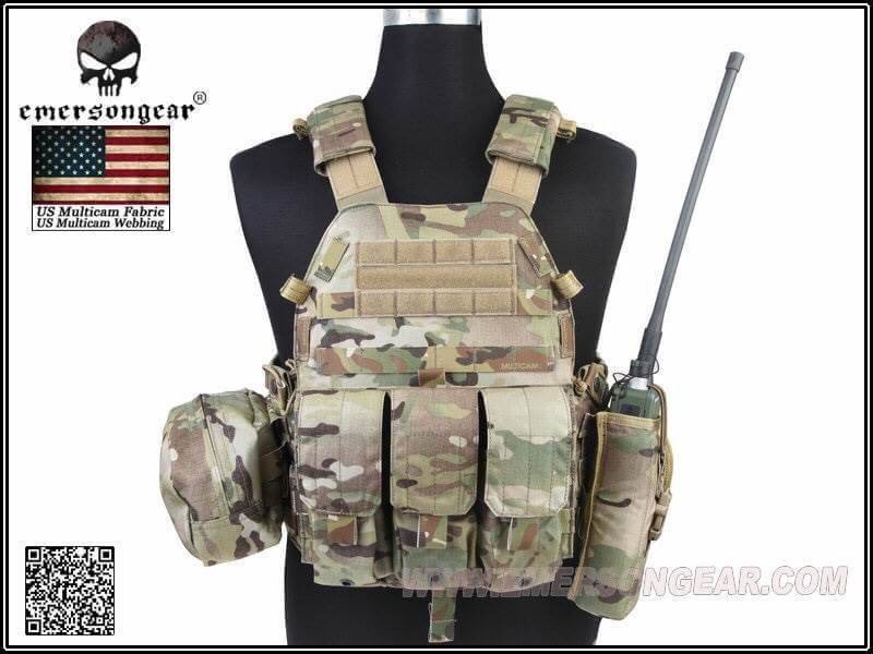 New.EMERSON LBT6094 สีดำ / สีทราย สีเขียว / ลายมาดิเคม / ลาย ACU ราคาพิเศษ