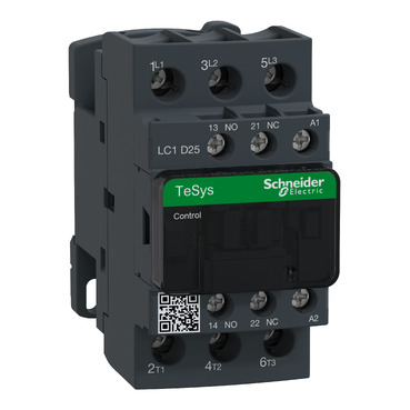SCHNEIDER MAGNETIC TeSys D แมกเนติก 3เฟส รุ่น LC1D25M7 220VAC