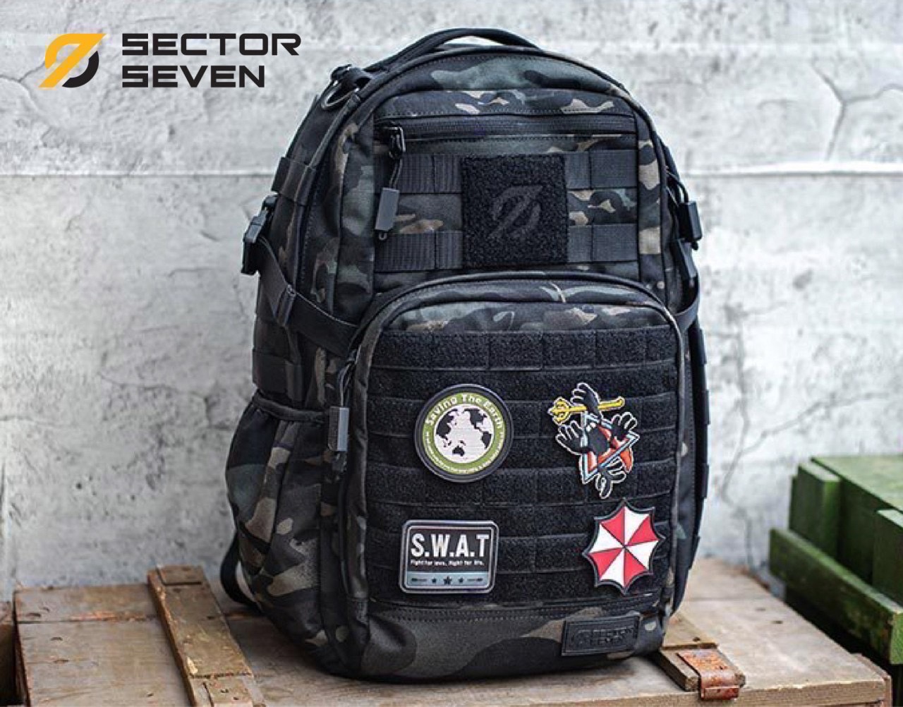 (clapping hands)สินค้าเข้ามาแล้วค่ะ (fire)เป้ Sector seven ( Sector Seven Tactical Backpack ) ⚓️ ผลิตจากผ้า Nylon 1000D ⚓️ ออกแบบภายใน แบ่งช่องใส่ของได้เป็นระเบียบ ⚓️ ด้านหน้าและด้านข้างมี Molle webbing สำหรับติดอุปกรณ์ต่างๆ ⚓️