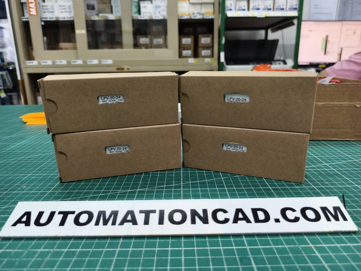 LED Driver พาวเวอร์ซัพพลาย LPV-20-24 Meanwell 24VDC 20W Switching Power Supply