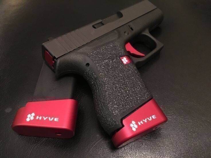 New.ส้นแม็ก+2 Glock 26 / Glock 43 ยี่ห้อ HYVE มี3สี ราคาพิเศษ
