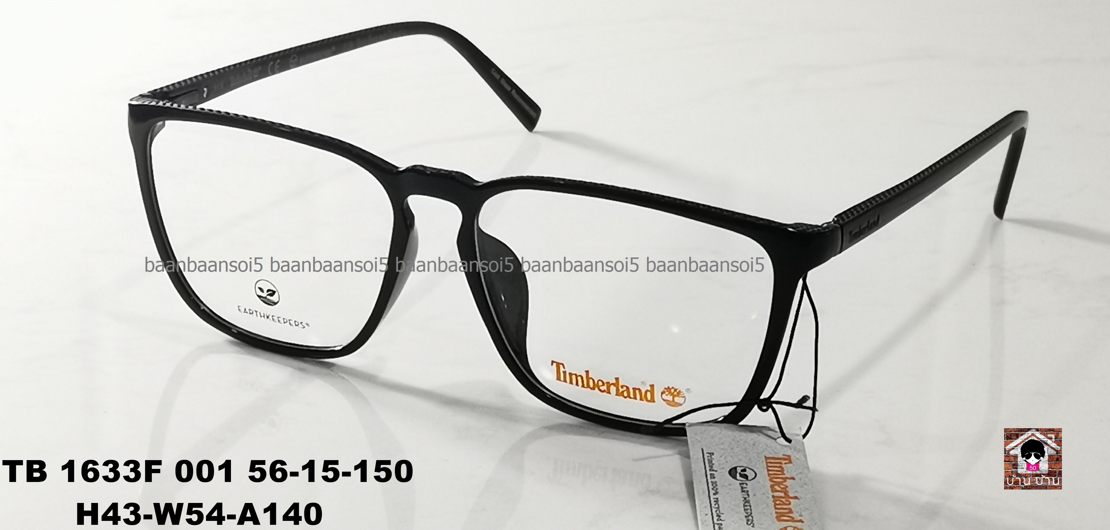 TIMBERLAND TB 1633F 001 โปรโมชั่น กรอบแว่นตาพร้อมเลนส์ HOYA ราคา 4,190 บาท