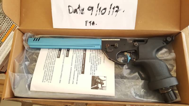 New.ปืนสั้นทรงแข่งขันWolf .177cal.Co2 Pistol ✔แรง 490+Fps. ✔ระบบอัดอากาศ PCP ✔แรงดัน 1000-2000psi ✔โครงอลูมิเนียม ไกปรับแต่ง ✔ระยะยิงทีละนัดหวังผล 8-12m. ราคาพิเศษ