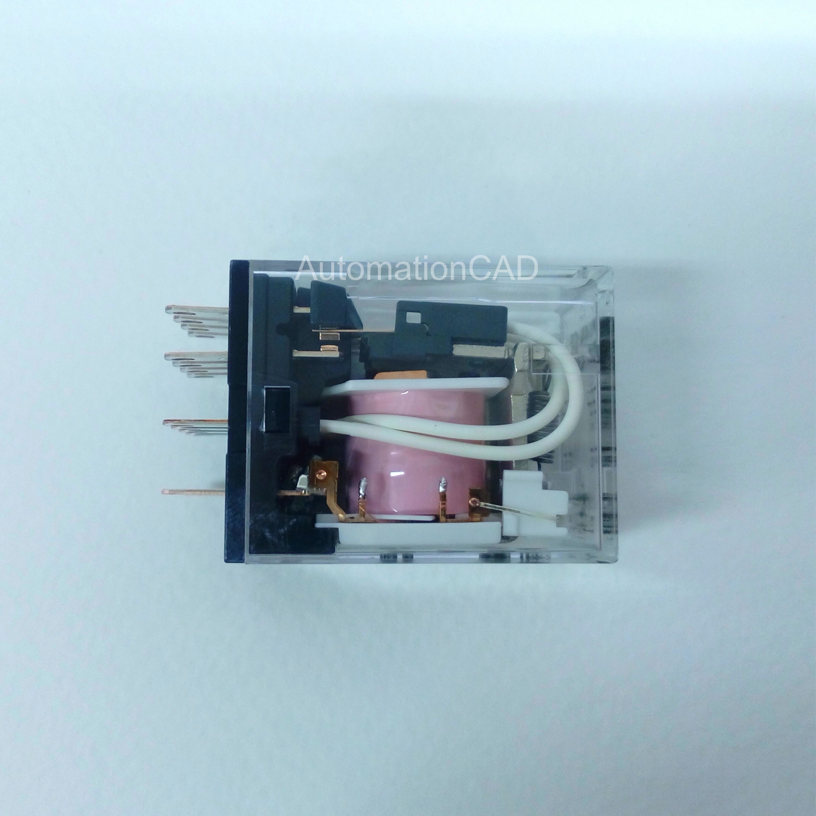 RELAY OMRON รีเลย์ 4 contact มีไฟ LED MY4N-CR 200/220 VAC