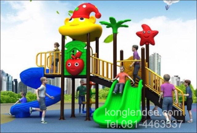 เครื่องเล่นสนาม ชุดหมวกน้อยแสนซน