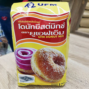 แป้งโดนัทยีสต์มิกซ์ 1kg. ตรา UFM
