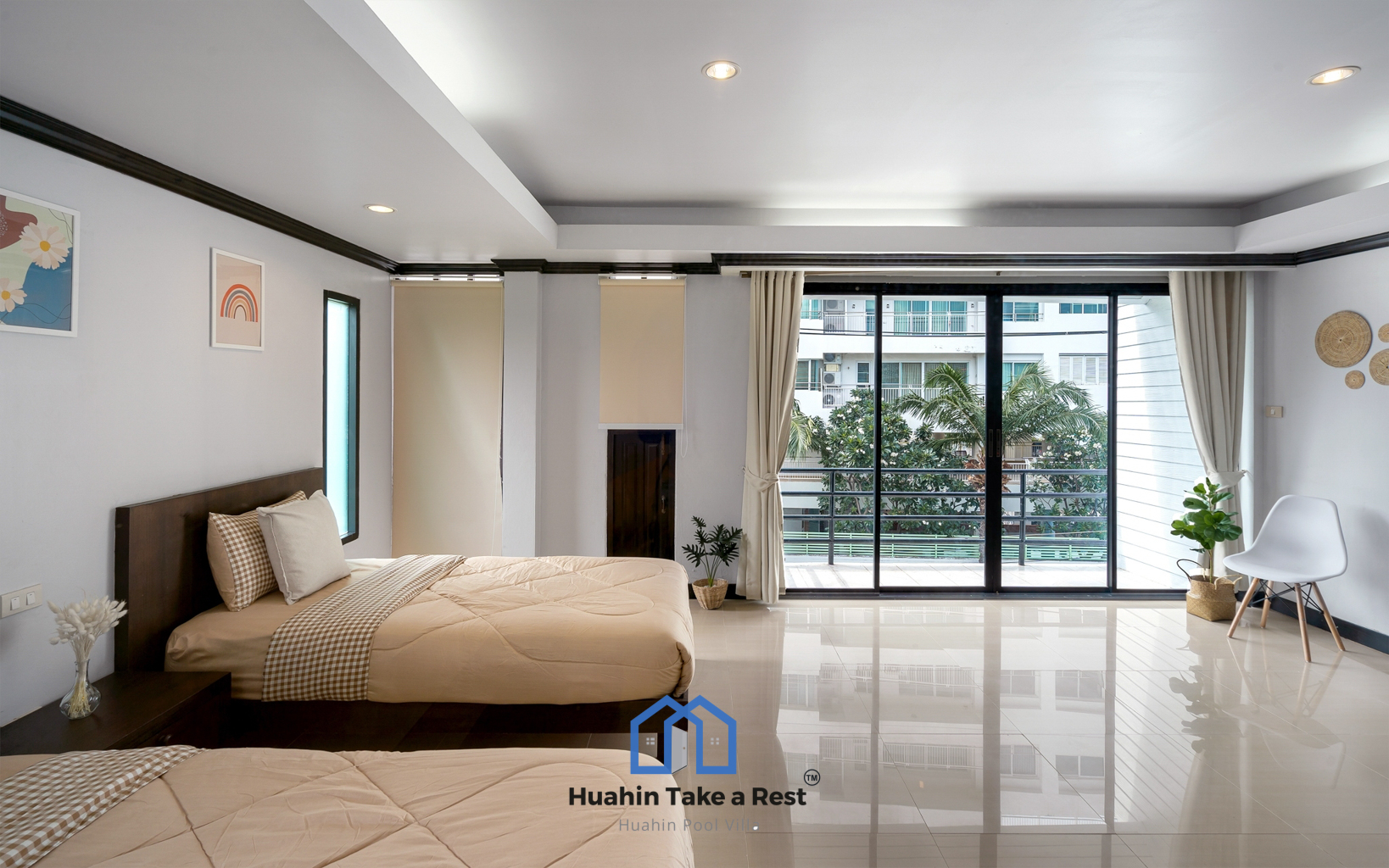 HR15043 บ้านพักหัวหิน บ้านบีชไซด์ พูลวิลล่า