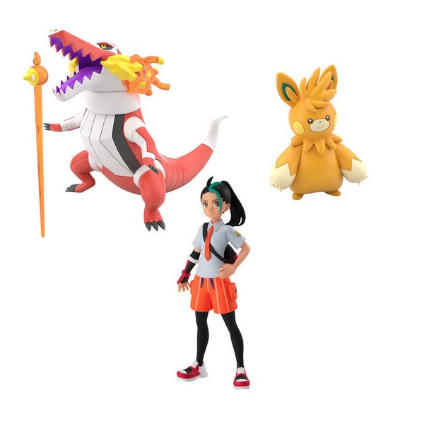 เปิดจอง : Pokemon Scale World Paldea Region Nemona & Skeledirge & Pawmot