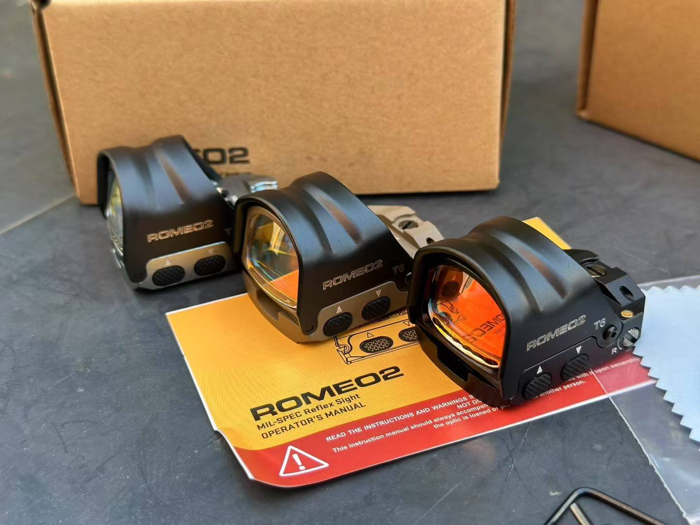 New.ดอท Sig Sauer ROMEO2 1X30MM FULL KIT