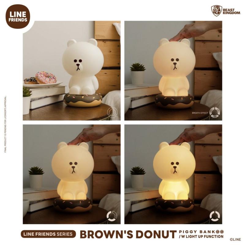 เปิดจอง : Brown’s Donut Piggy Bank (w. Light-Up function)