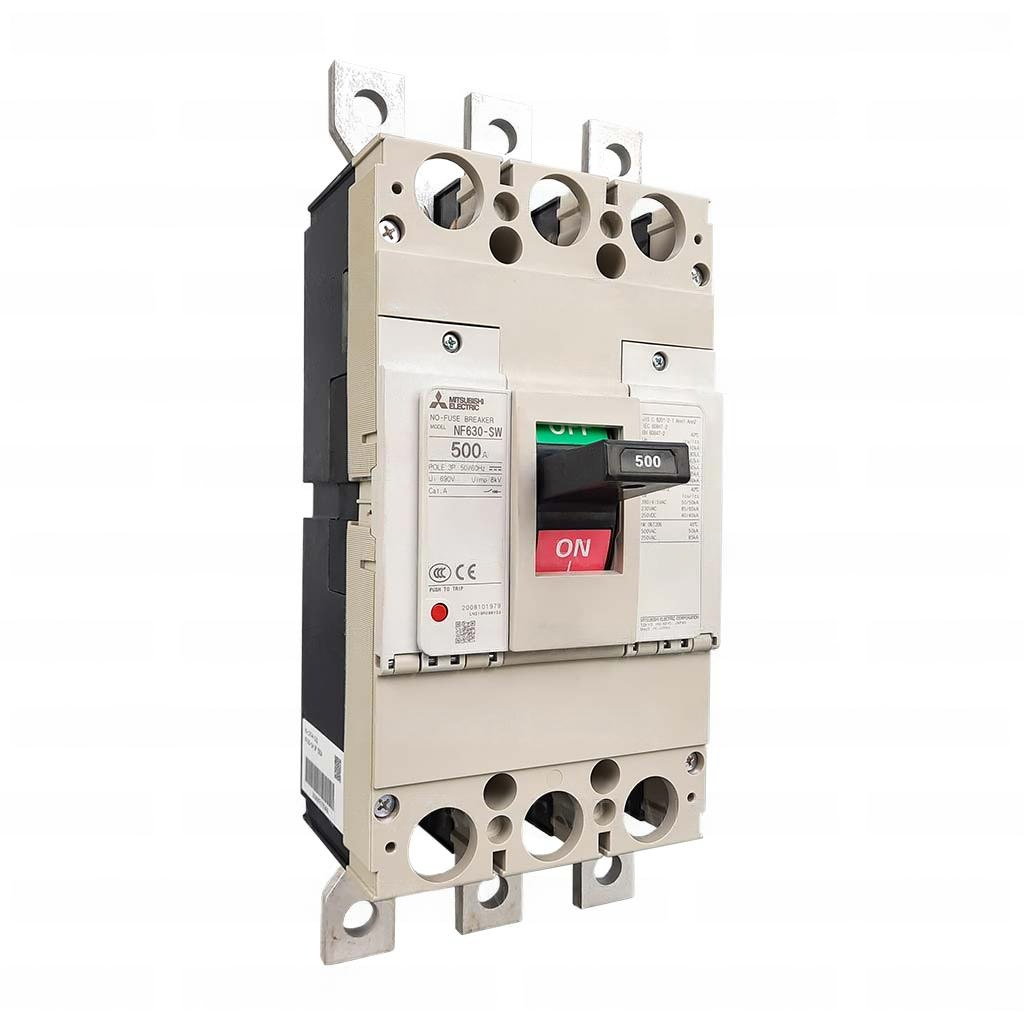 เบรกเกอร์ NF630-SW 3P 500A มิตซูบิชิ MITSUBISHI 500A 3POLE NF630 SW NF630SW