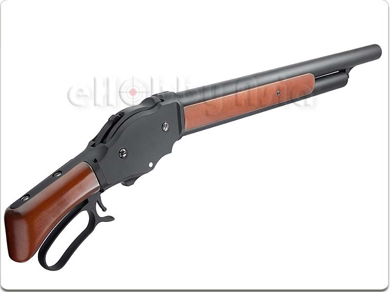 New.Apple Airsoft M1887 Terminator 2 (6mm) Gas Shotgun ( คัดปลอก )