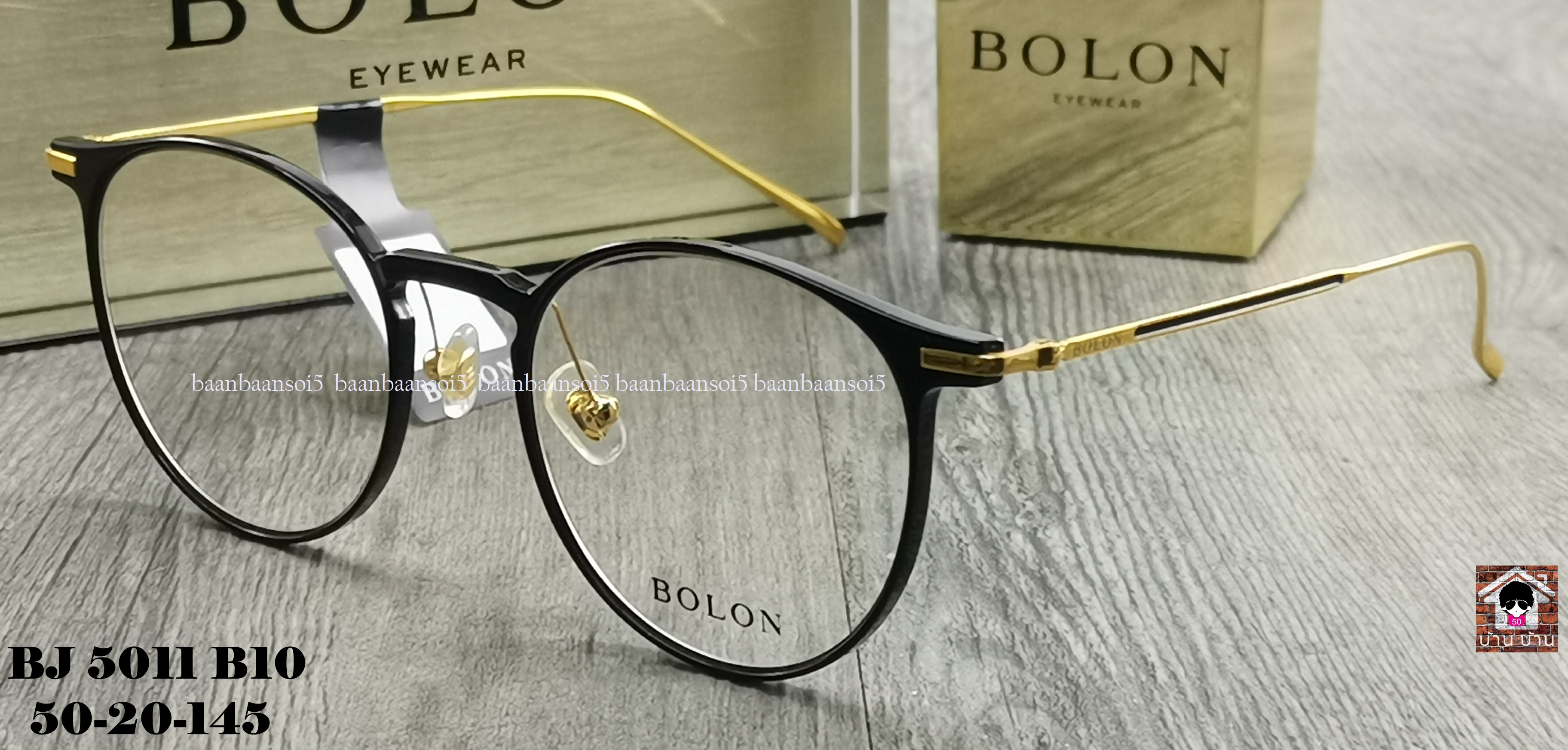 Bolon BJ 5011 B10 โปรโมชั่น กรอบแว่นตาพร้อมเลนส์ HOYA ราคา 3,490 บาท