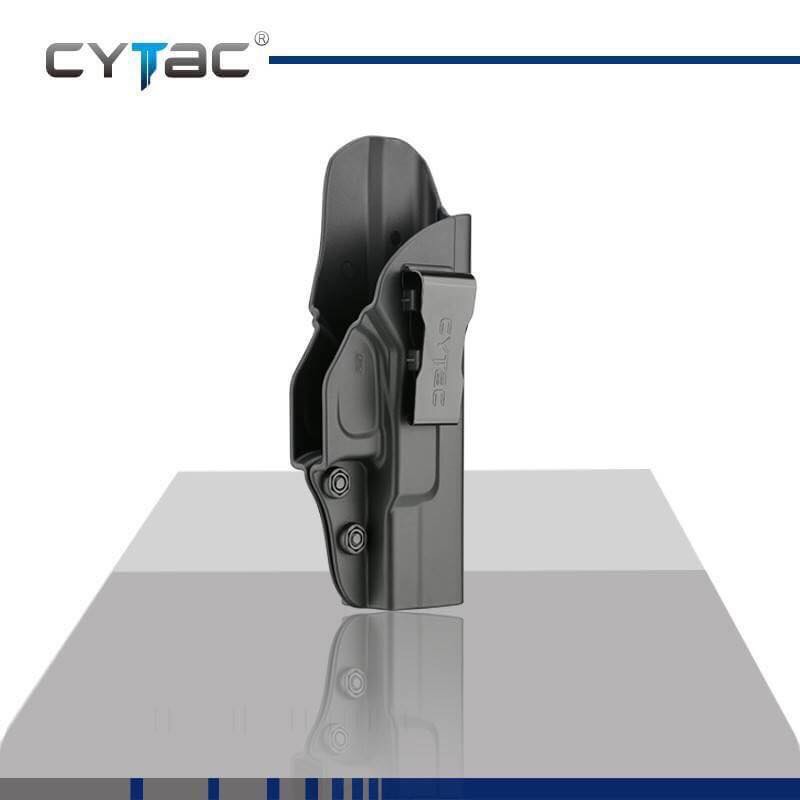 New.ซองปืน Cytac 🔰 ปลดไวด้วยนิ้วโป้ง 🔰 📌Sig p320sp 📌Glock17,22,31 📌Glock19,23,32 📌Glock43 📌บาเรตต้า 92f 🔰 ใน1ชุด มาพร้อมซองปืนที่สามารถปลดไวออกจากเพลตได้ และ ซองแม็คกาซีนเดี้ยว 1 ชุด 🔰