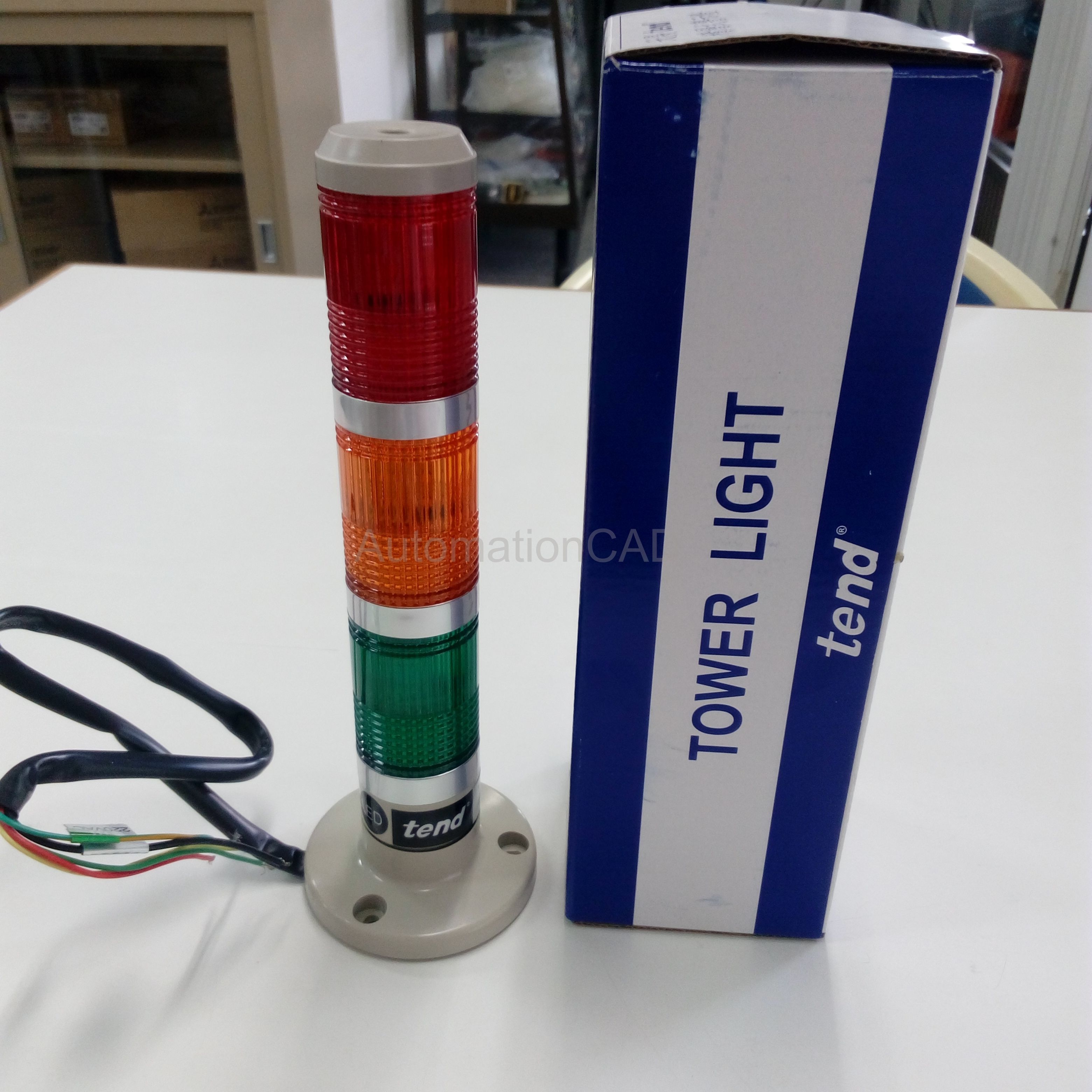 ทาวเวอร์ไลท์ Tower Light TEND ไฟสัญญาณต่อเนื่อง 220 VAC