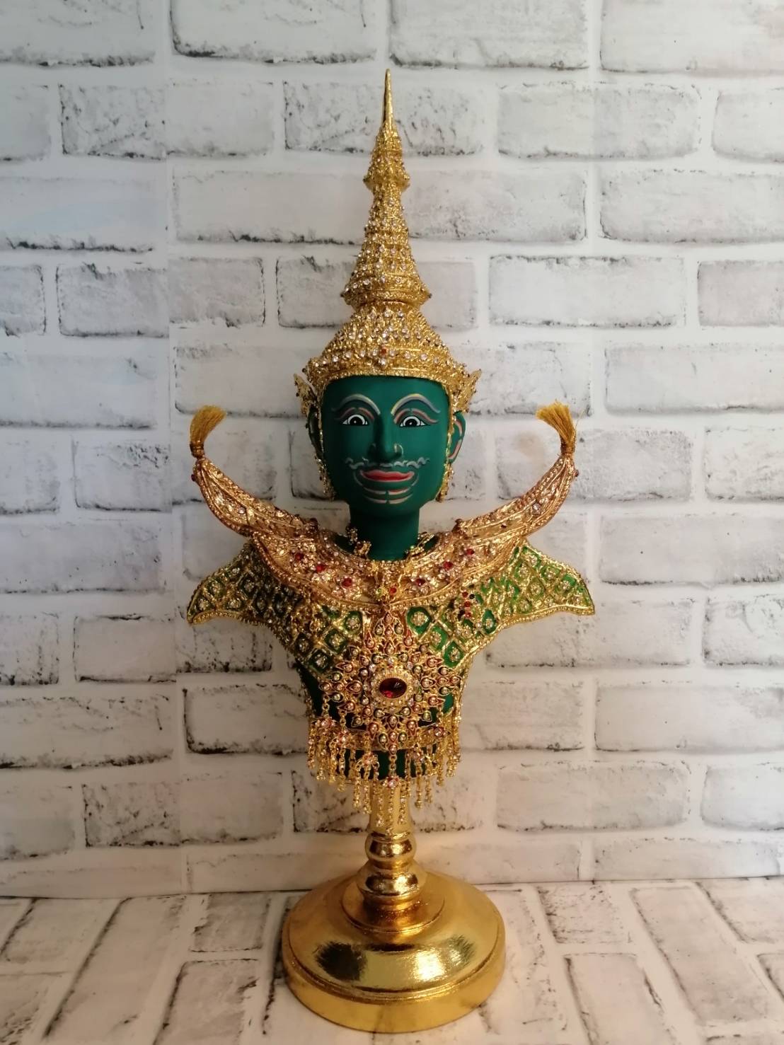 หุ่นพระราม พร้อมฐานทอง