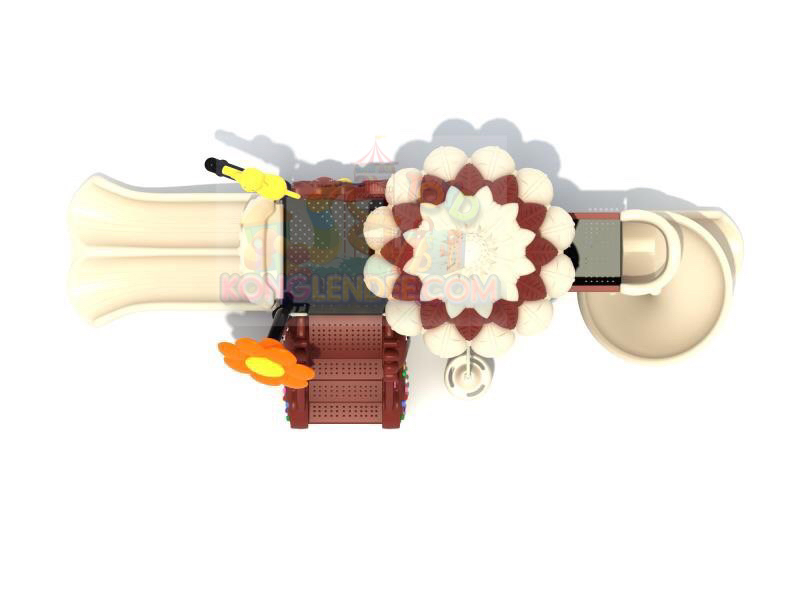 เครื่องเล่นสนาม ชุดพุ่มไม้บราวนี่