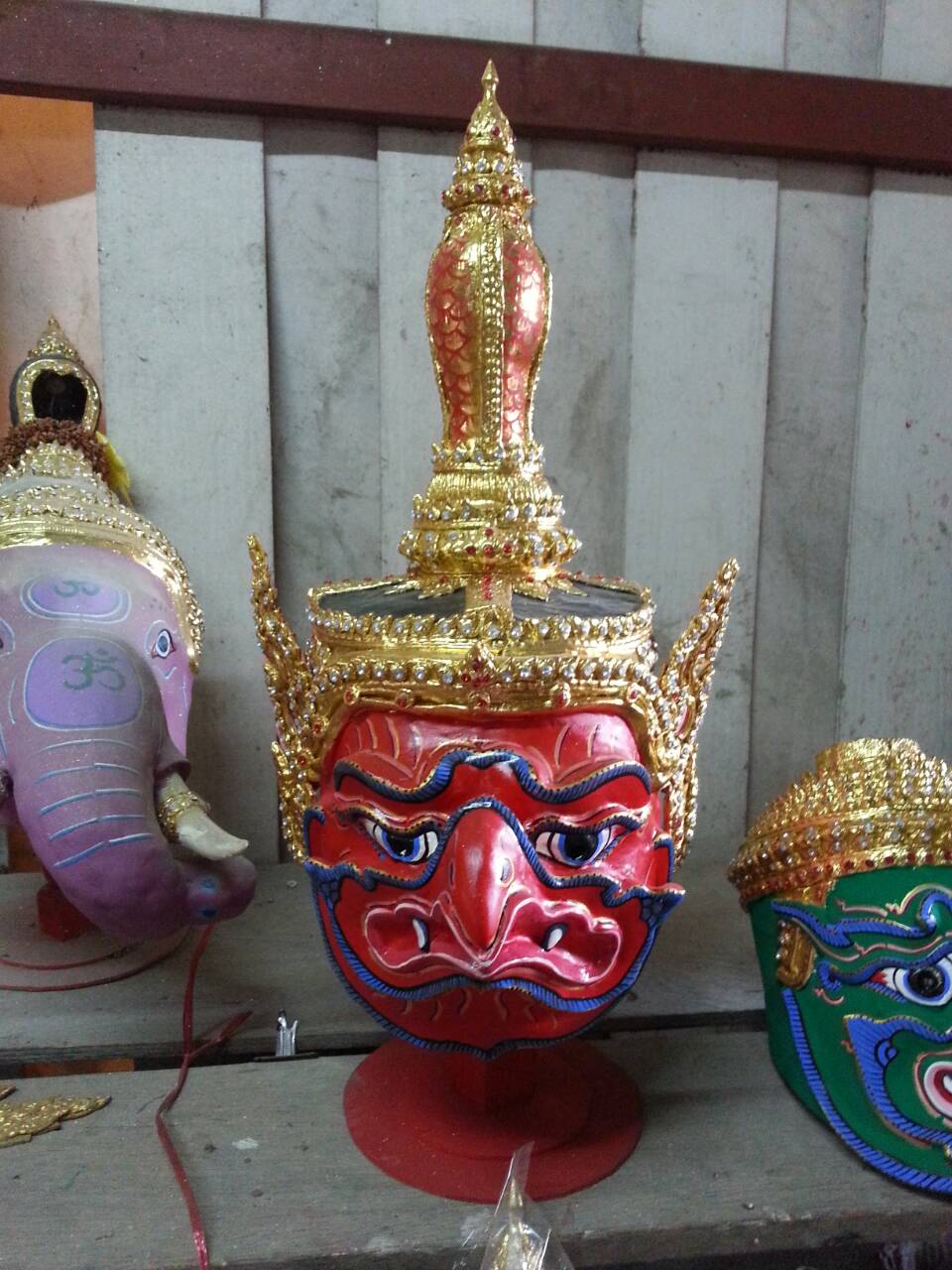 เศียรครุฑ ขนาดรอบ