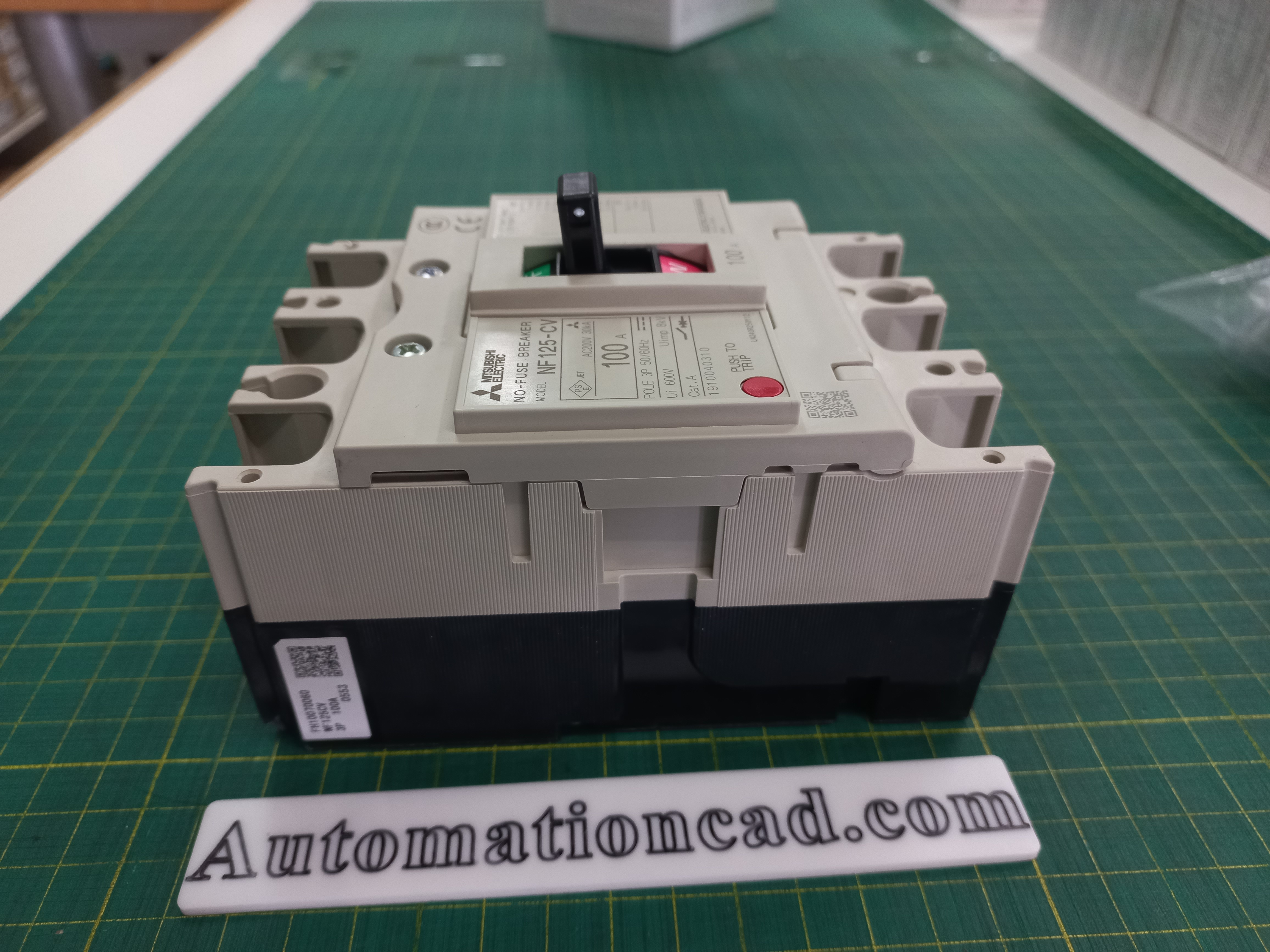 เบรกเกอร์ NF125-CV 3P 100A มิตซูบิชิ MITSUBISHI 100A 3POLE NF125 CV NF125CV