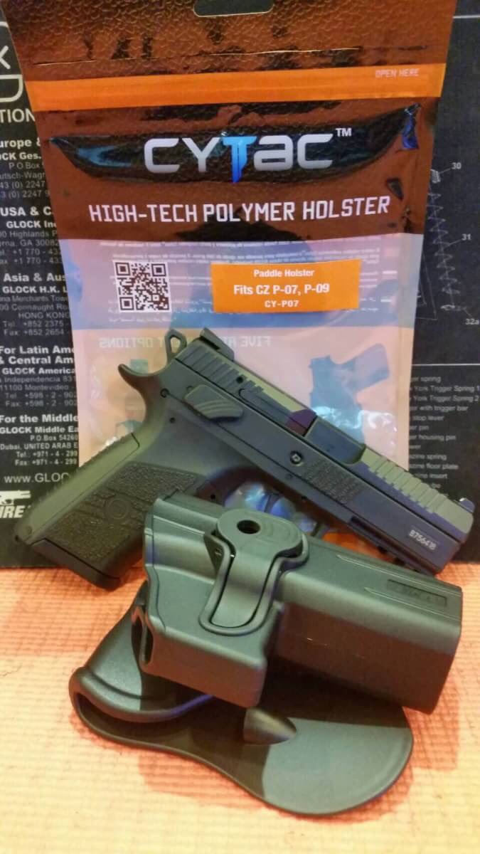 New.ซองปืนพกนอก Cytac CZ P-07 / P-09 ราคาพิเศษ