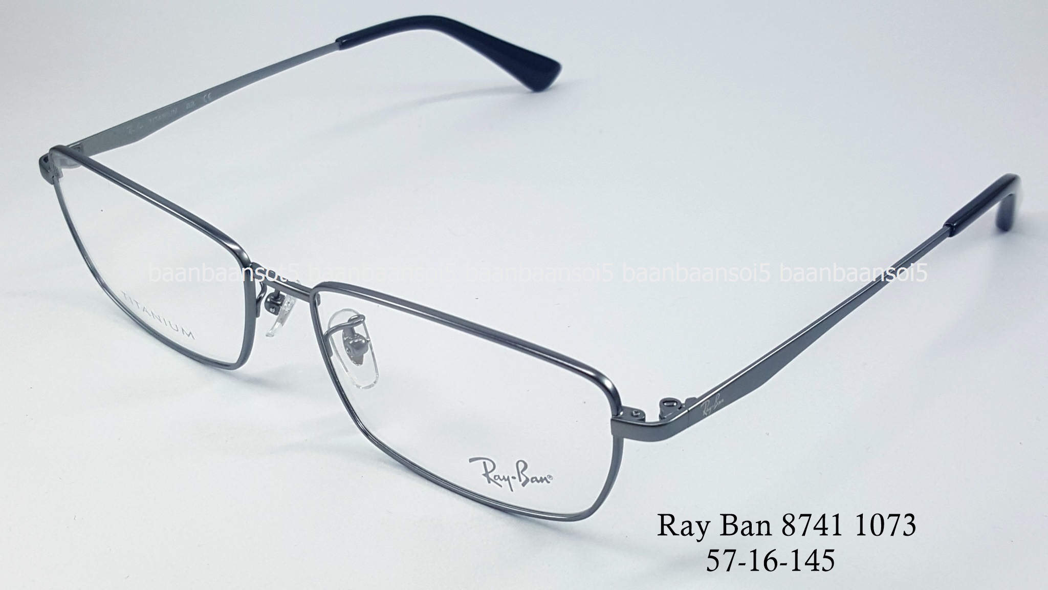 Rayban RX 8741 1073 โปรโมชั่น กรอบแว่นตาพร้อมเลนส์ HOYA ราคา 3,900 บาท