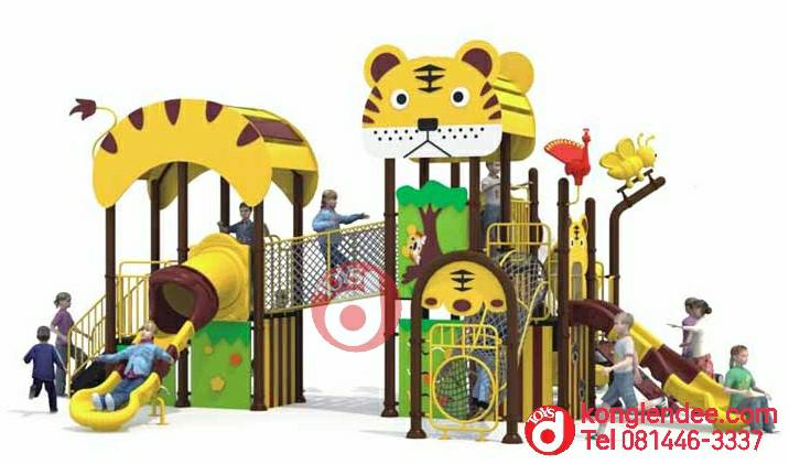 เครื่องเล่นสนามPE ชุดเสือแสนสนุก