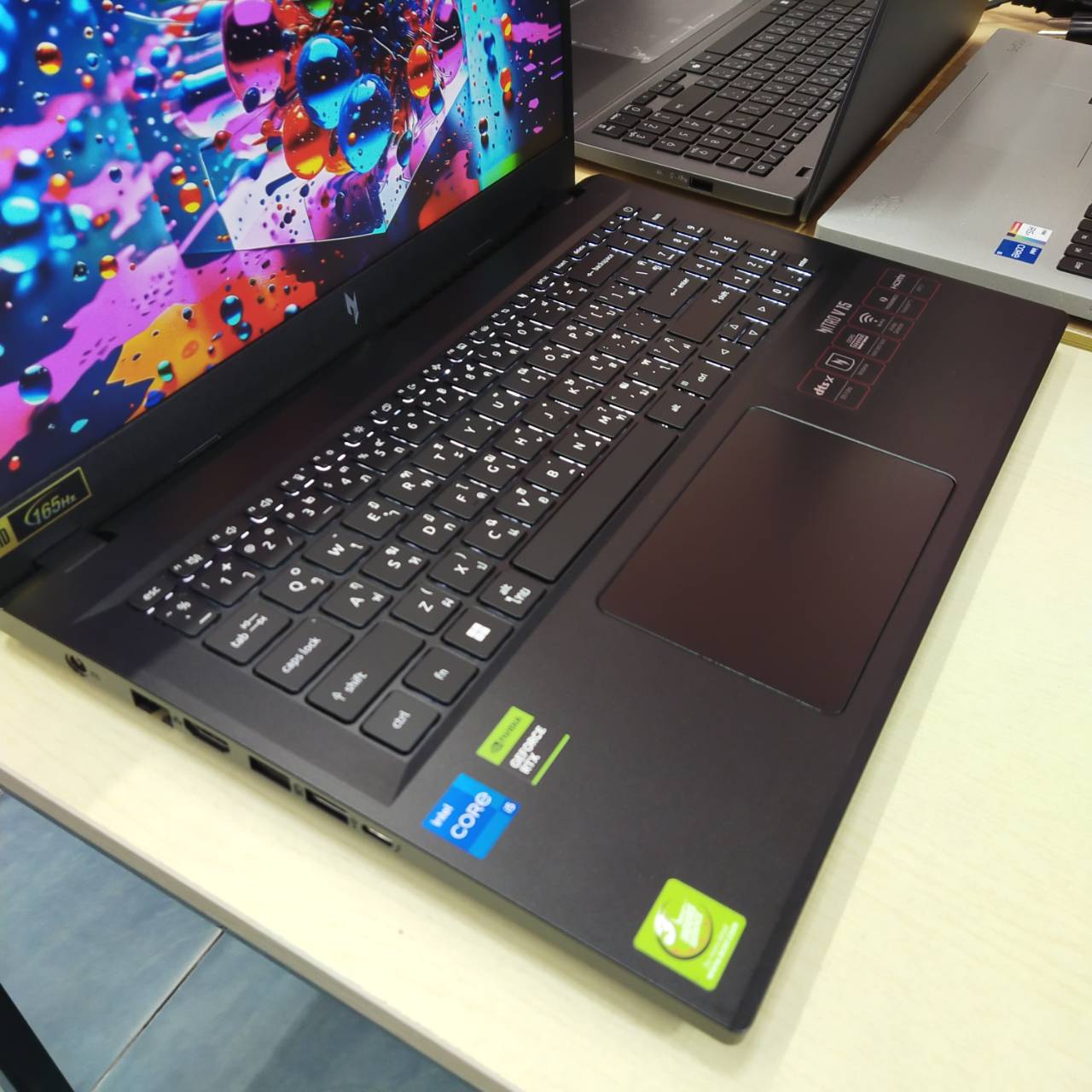 ACER NITRO V15 ANV15-51-55NS สภาพเครื่อง 99% ติดฟิล์มกันรอยหน้าจอแล้ว (ประกันศูนย์ Onsite 14/01/2028) (ประกัน J.I.B 27/03/2028)