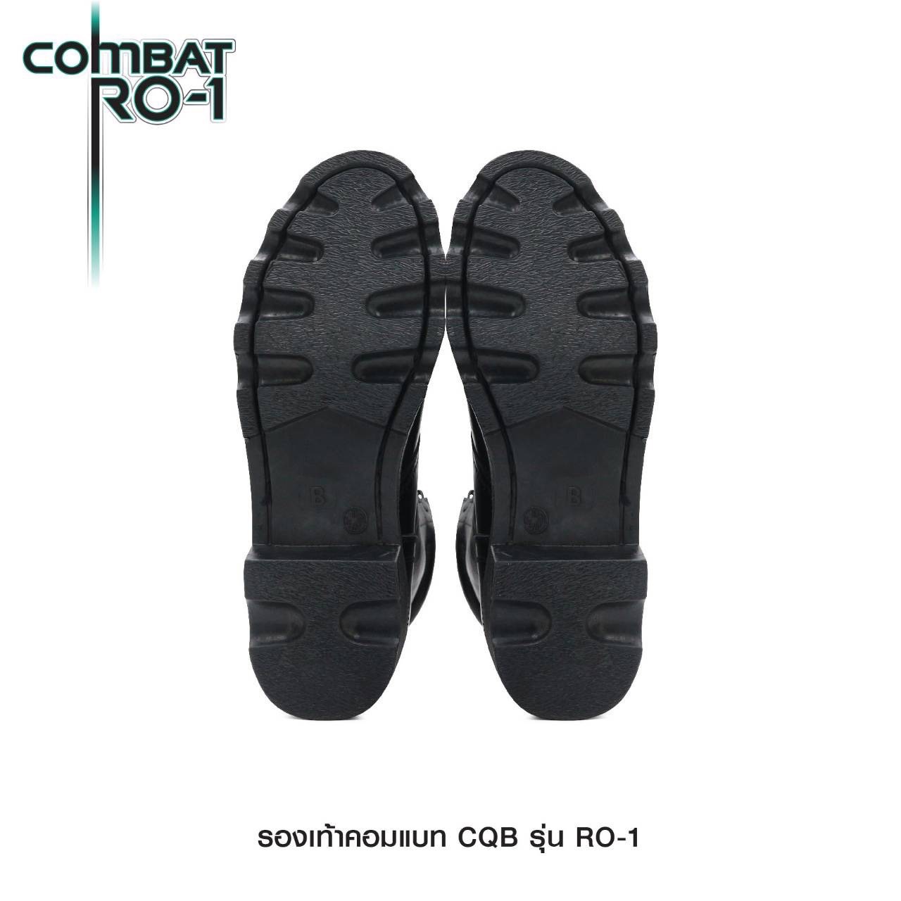 New.รองเท้า Combat CQB: RO-1# ( พื้นทรง โรเสิร์ท) 🎯 ผลิตจาก หนังวัวแท้ พื้นทรง โรเสิร์ท ใส่แล้ว เท้าดูเรียว สูง 🎯 กิ๊ปปลดไว 9 รู ความสูง 11.5 นิ้ว จากพื้น 🎯 หนัง ใช้วิธีการฟอกแบบ Vegetrable Tanning ทำให้หนัง มีความนุ่ม ใส่สบาย ไม่ก