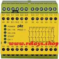 PILZ 774080 PNOZ 11 24VAC 24VDC 7n/o 1n/c LiNE iD : RELAYS.SHOP